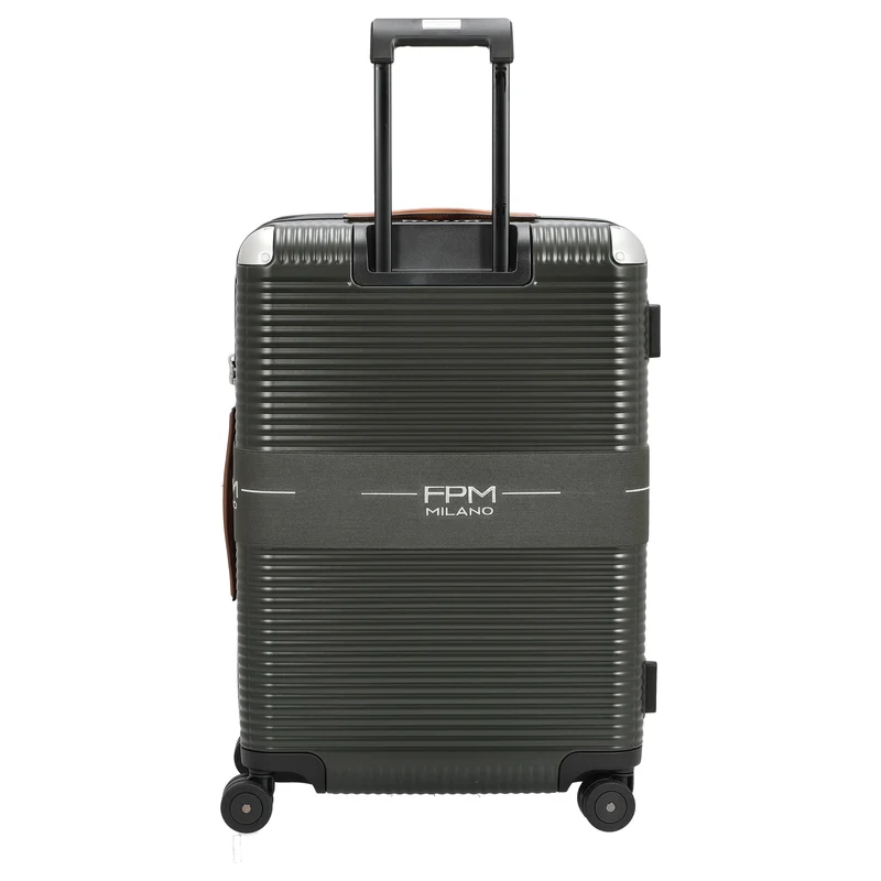 FPM Milano Bank Zip Deluxe Spinner 68 - Trolley de 4 ruedas M 68 cm (moss green)