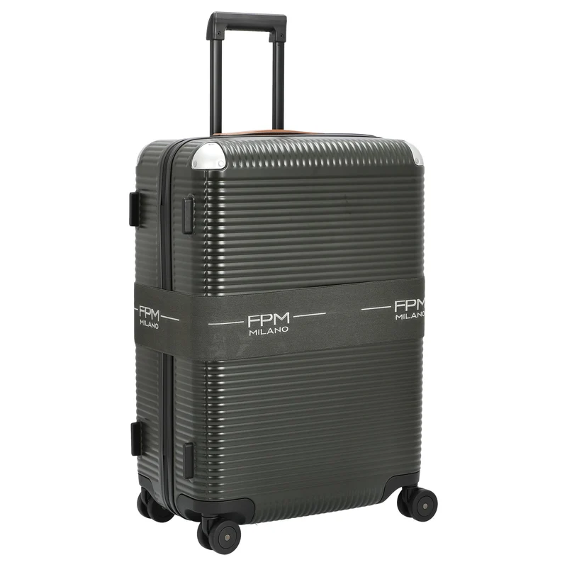 FPM Milano Bank Zip Deluxe Spinner 68 - Trolley de 4 ruedas M 68 cm (moss green)