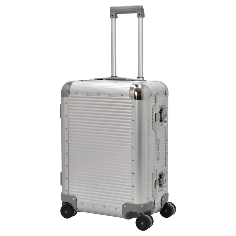 FPM Milano Bank S aluminum Spinner 55 M - Trolley de cabina con 4 ruedas 53 cm (moonlight silver)