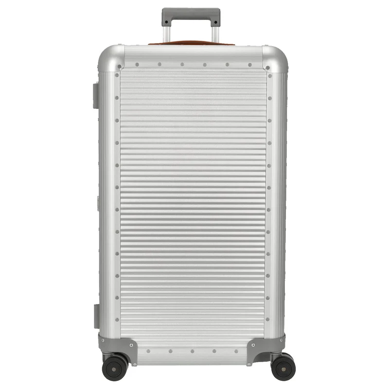 FPM Milano Bank aluminum Trunk on Wheels - Trolley de 4 ruedas 75,5 cm (moonlight silver)