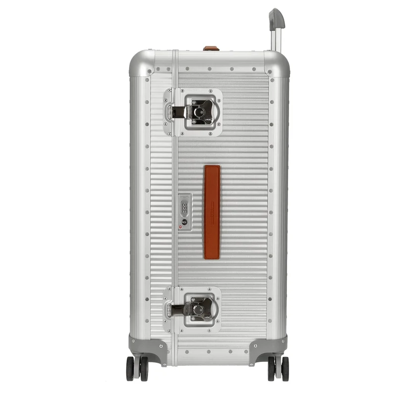FPM Milano Bank aluminum Trunk on Wheels - Trolley de 4 ruedas 75,5 cm (moonlight silver)
