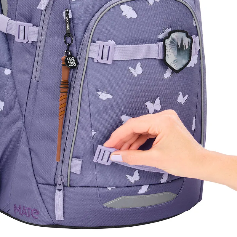 Coocazoo Mate - Mochila escolar 48 cm (Reflective Wings)