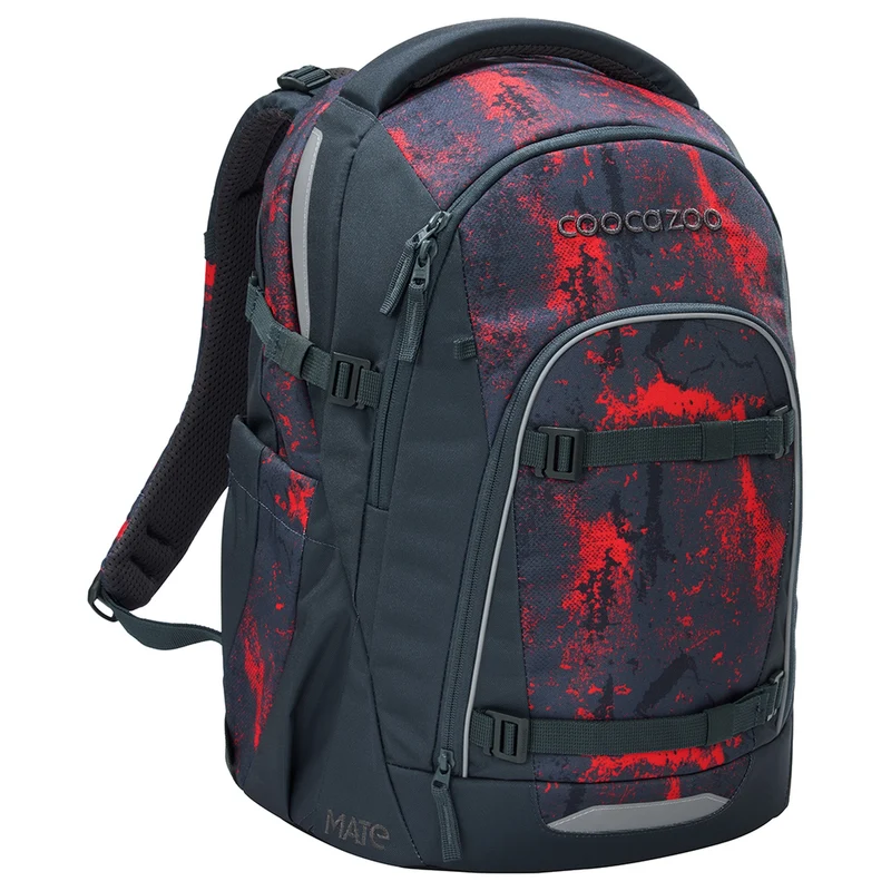 Coocazoo Mate - Mochila escolar 48 cm (Broken Black)