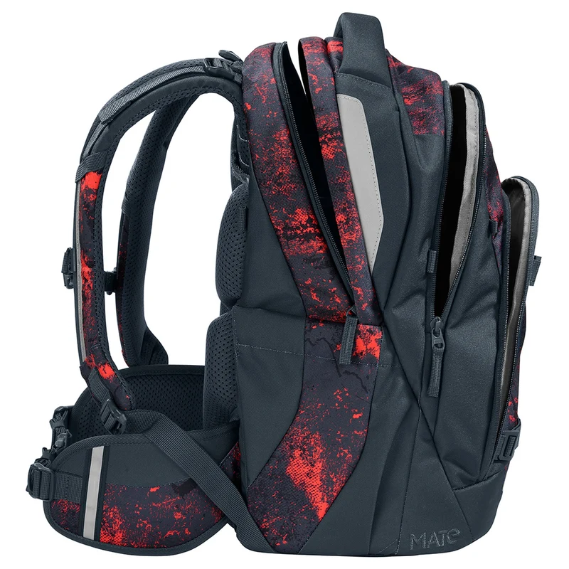 Coocazoo Mate - Mochila escolar 48 cm (Broken Black)