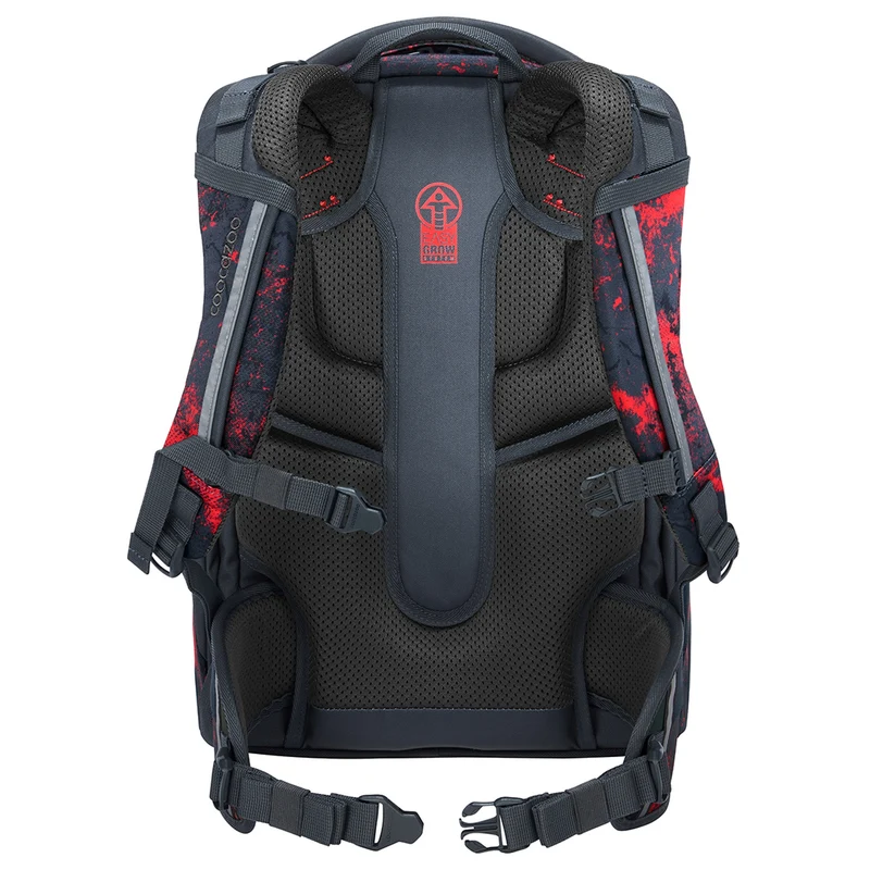 Coocazoo Mate - Mochila escolar 48 cm (Broken Black)