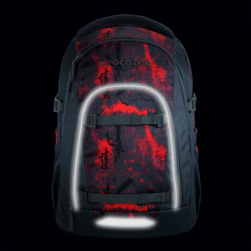 Coocazoo Mate - Mochila escolar 48 cm (Broken Black)