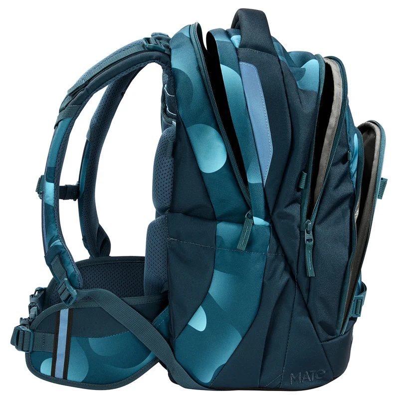 Coocazoo Mate - Mochila escolar 48 cm (Aqua Flow)