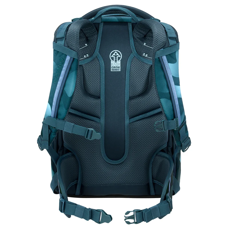 Coocazoo Mate - Mochila escolar 48 cm (Aqua Flow)