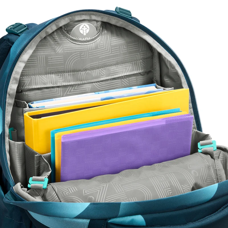 Coocazoo Mate - Mochila escolar 48 cm (Aqua Flow)