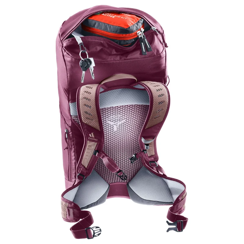 Deuter AC Lite 22 SL - Mochila de senderismo para mujer 56 cm (ashrose-cassis)