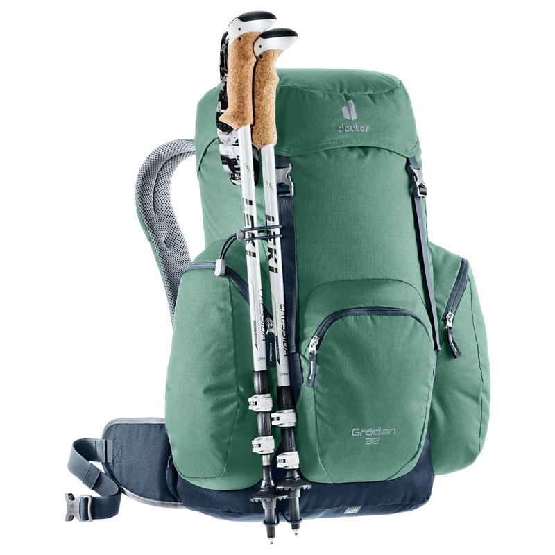 Deuter Hiking Gröden 32 - Mochila de senderismo 55 cm (seagreen-ink)