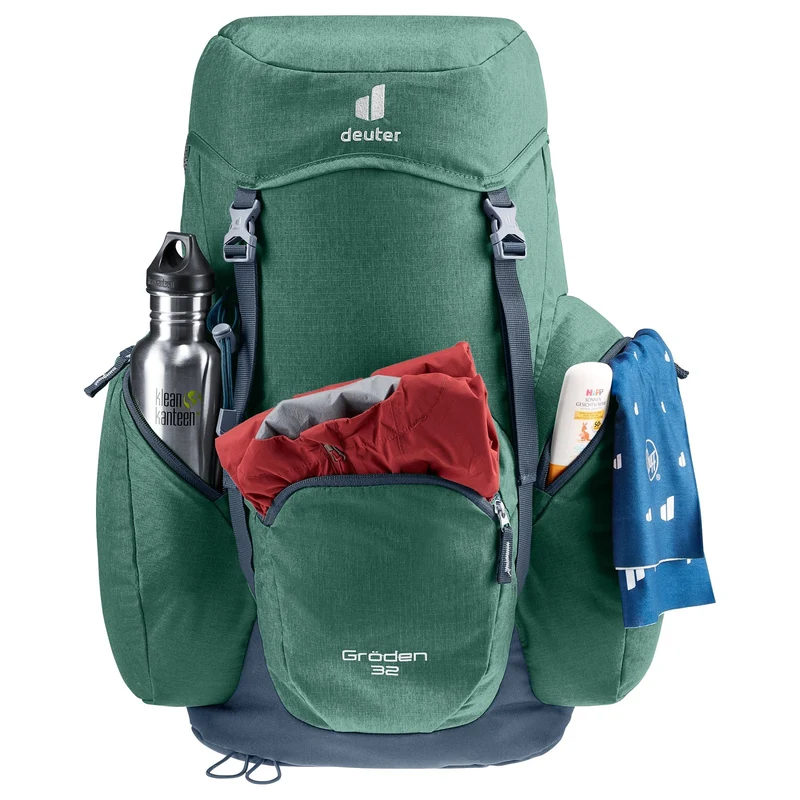 Deuter Hiking Gröden 32 - Mochila de senderismo 55 cm (seagreen-ink)