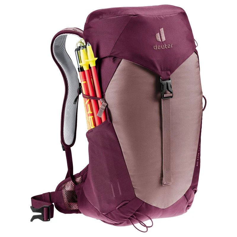 Deuter AC Lite 14 SL - Mochila de senderismo para mujer 54 cm (ashrose-cassis)