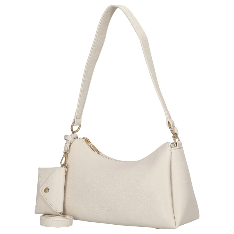 Seidenfelt Meloy - Bolso de hombro (soft cream)