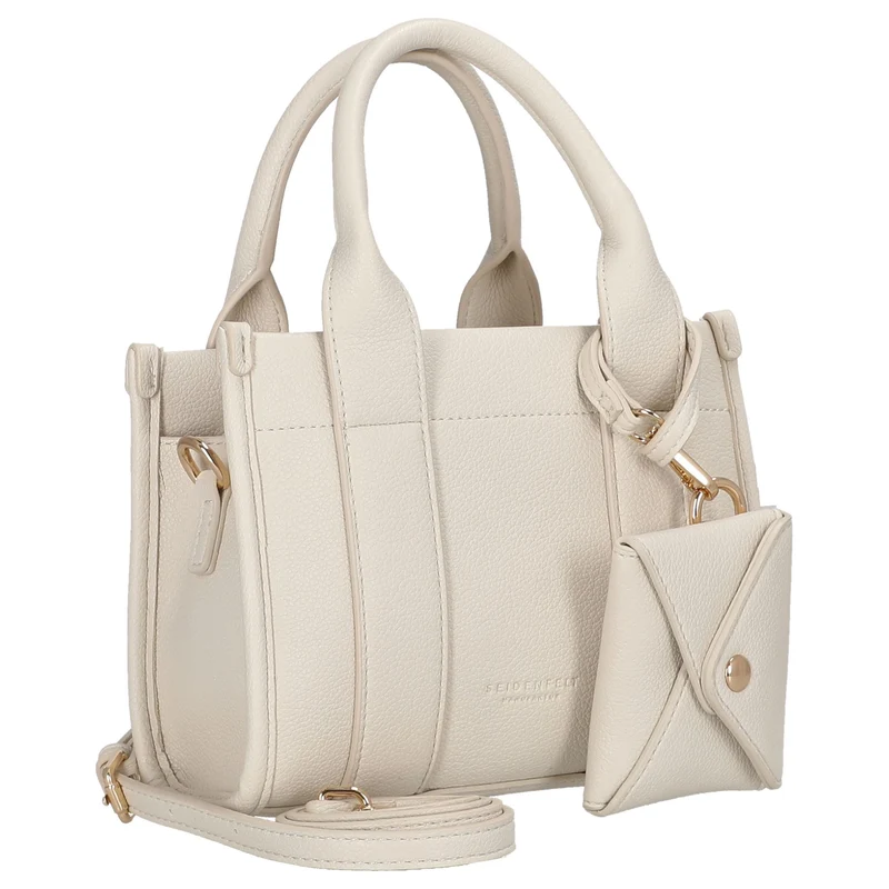 Seidenfelt Meloy Mini Tote - Bolso de mano 20 cm (soft cream)