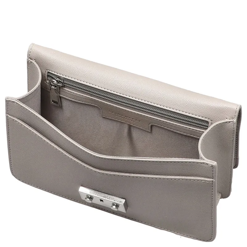 Seidenfelt Roros East-West - Bolso bandolera 23 cm (light grey)