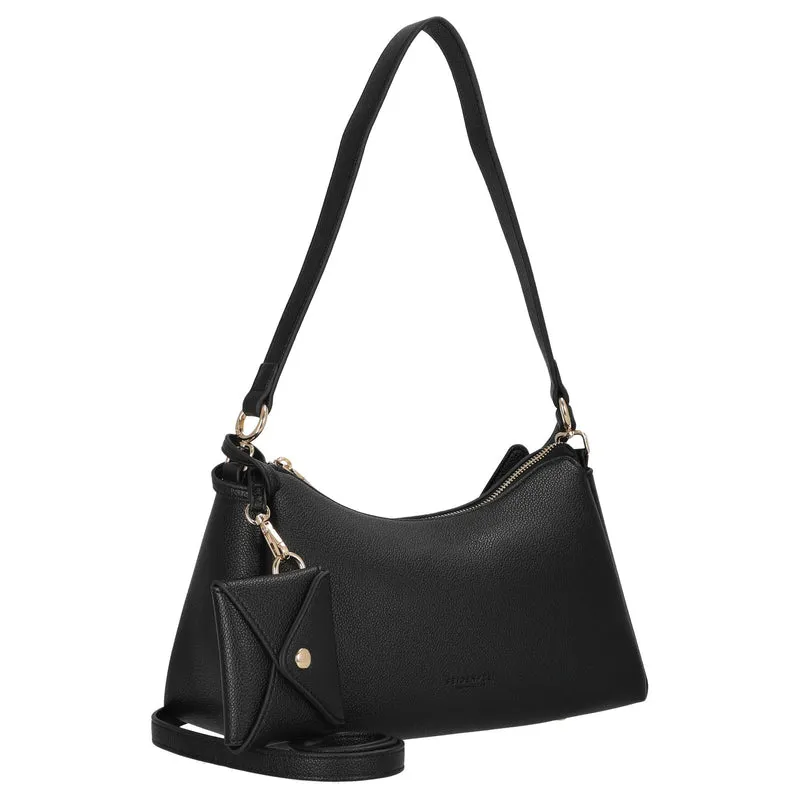 Seidenfelt Meloy - Bolso de hombro 30 cm (black)