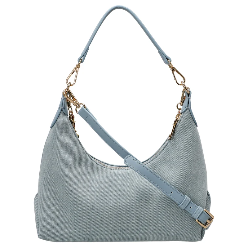 Seidenfelt Huuvari Hobo - Bolso bandolera (denim in blue)