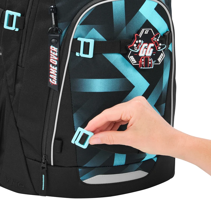Coocazoo Mate - Mochila escolar 48 cm (Laser Lights)