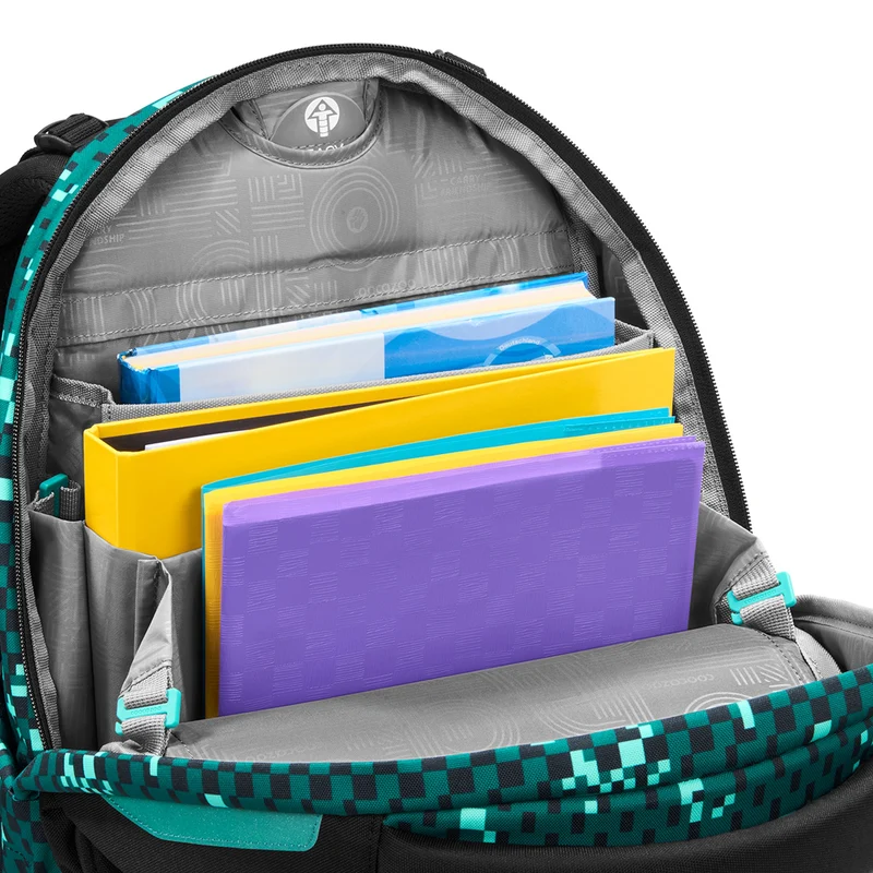 Coocazoo Porter - Mochila escolar 44 cm (Picel Blox)