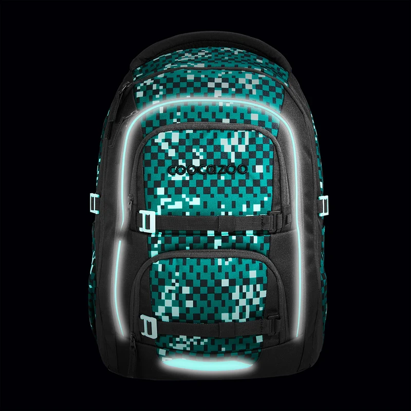 Coocazoo Porter - Mochila escolar 44 cm (Picel Blox)