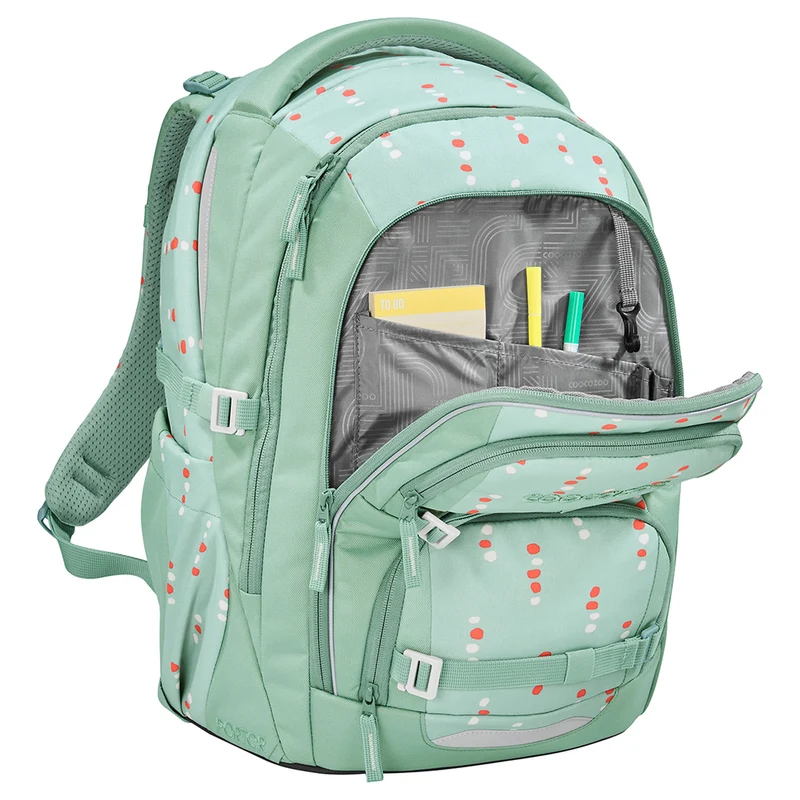 Coocazoo Porter - Mochila escolar 44 cm (Dancing Dots)