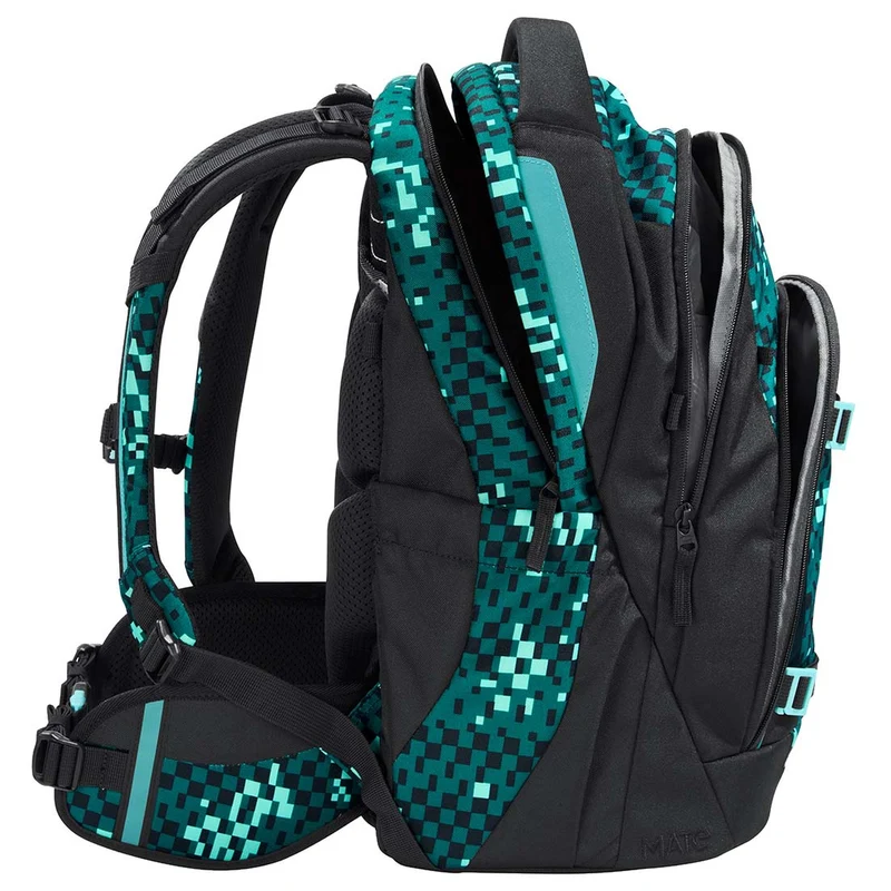Coocazoo Mate - Mochila escolar 48 cm (Pixel Blox)
