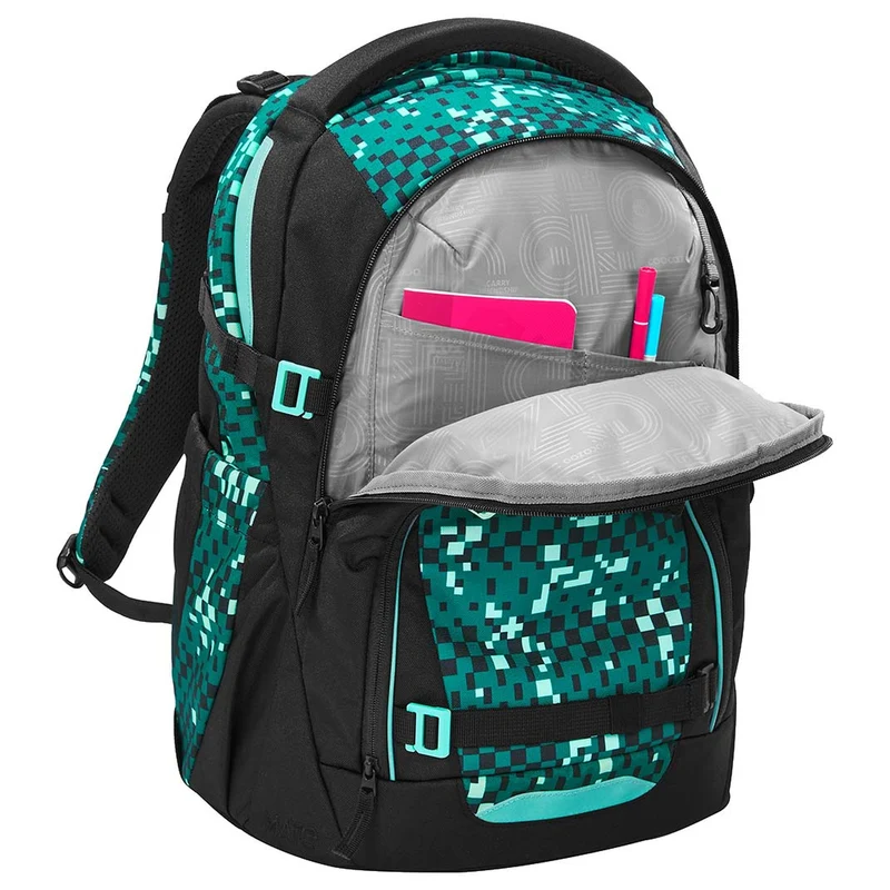 Coocazoo Mate - Mochila escolar 48 cm (Pixel Blox)