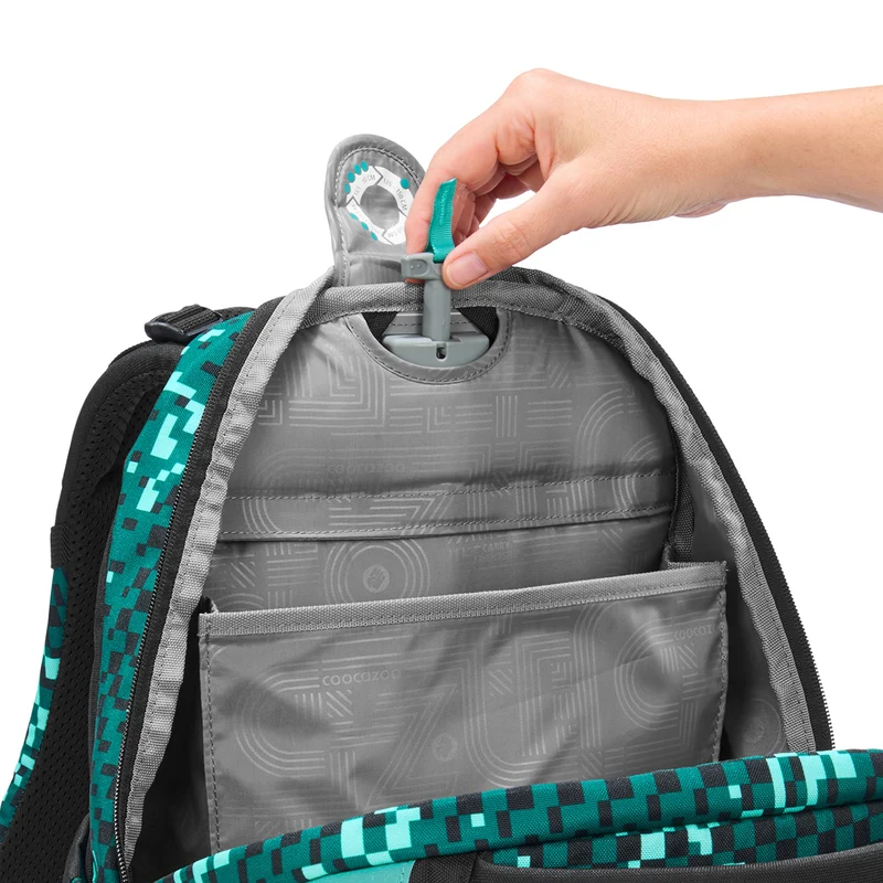 Coocazoo Mate - Mochila escolar 48 cm (Pixel Blox)