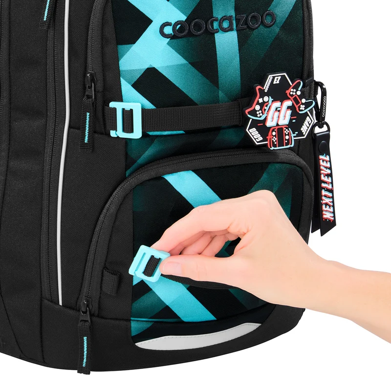 Coocazoo Porter - Mochila escolar 44 cm (Laser Lights)