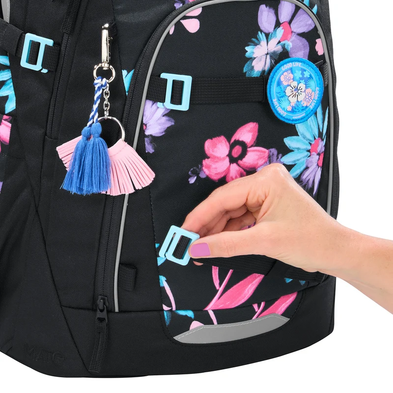 Coocazoo Mate - Mochila escolar 48 cm (Floral Artnight)