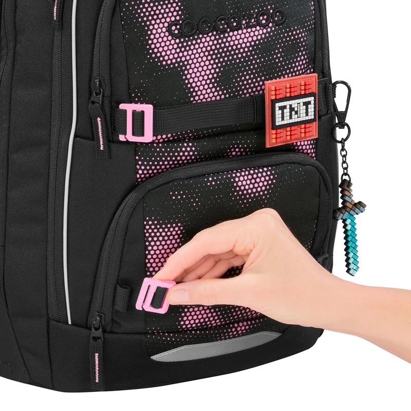 Coocazoo Porter - Mochila escolar 44 cm (Pink Illusion)