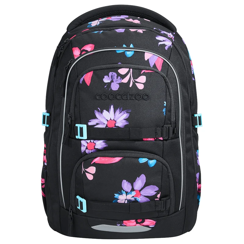Coocazoo Porter - Mochila escolar 44 cm (Floral Artnight)