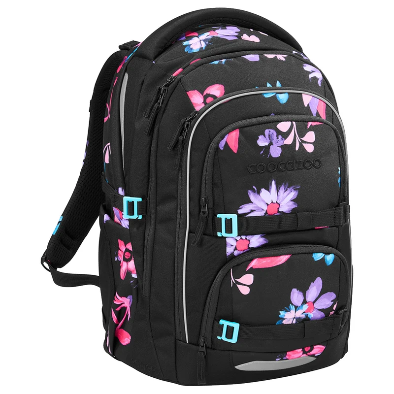 Coocazoo Porter - Mochila escolar 44 cm (Floral Artnight)