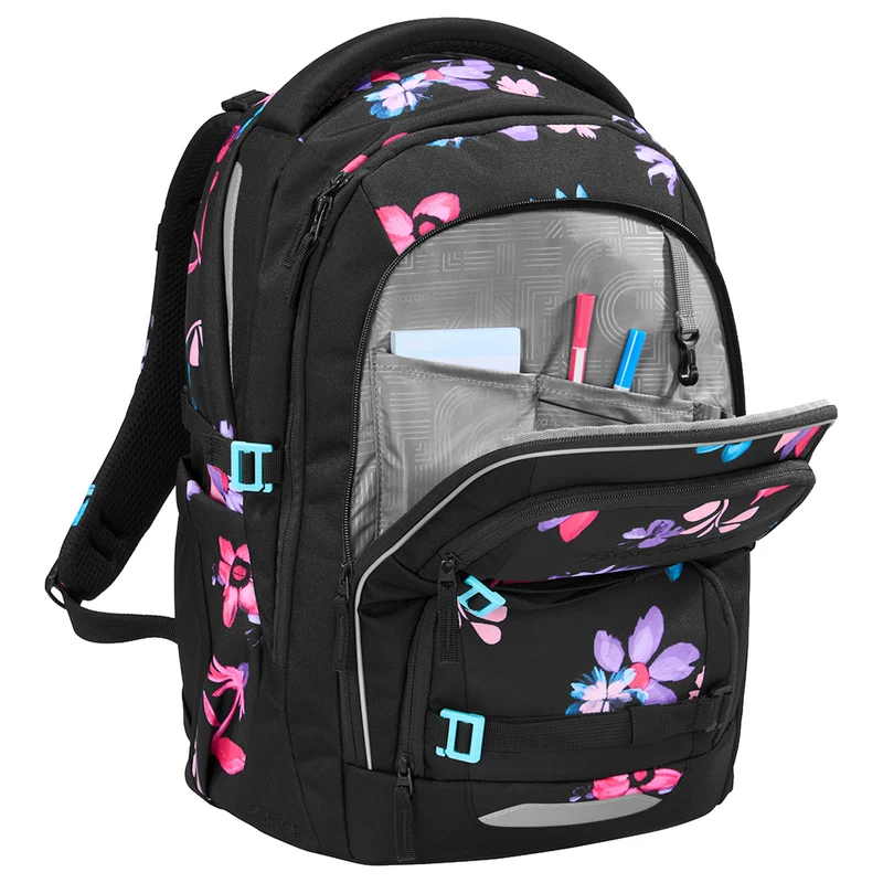 Coocazoo Porter - Mochila escolar 44 cm (Floral Artnight)