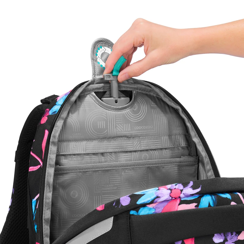 Coocazoo Porter - Mochila escolar 44 cm (Floral Artnight)