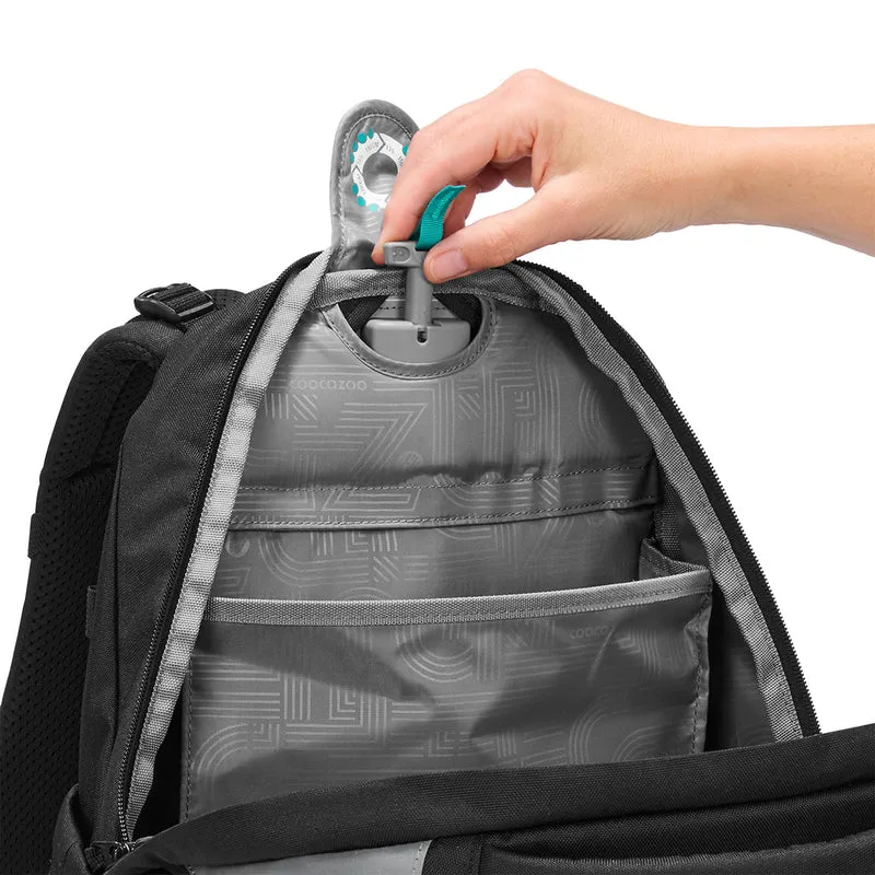 Coocazoo Mate - Mochila escolar 48 cm (Black Coal)
