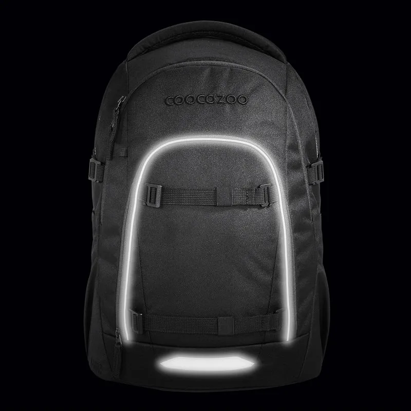 Coocazoo Mate - Mochila escolar 48 cm (Black Coal)