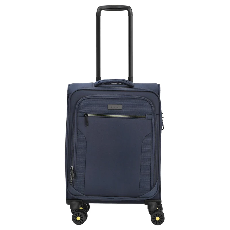 D&N Travel Line 9704 - Trolley de cabina con 4 ruedas S 55 cm (dark blue)