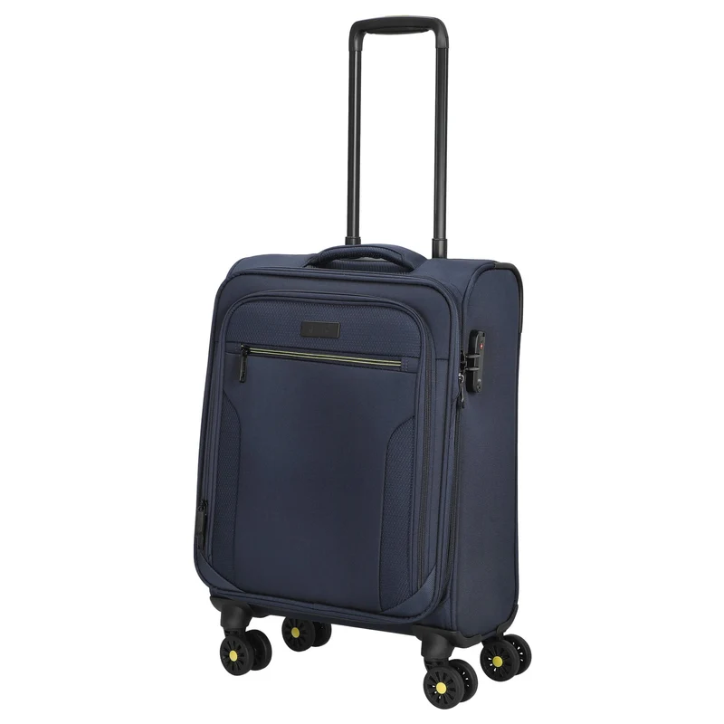 D&N Travel Line 9704 - Trolley de cabina con 4 ruedas S 55 cm (dark blue)