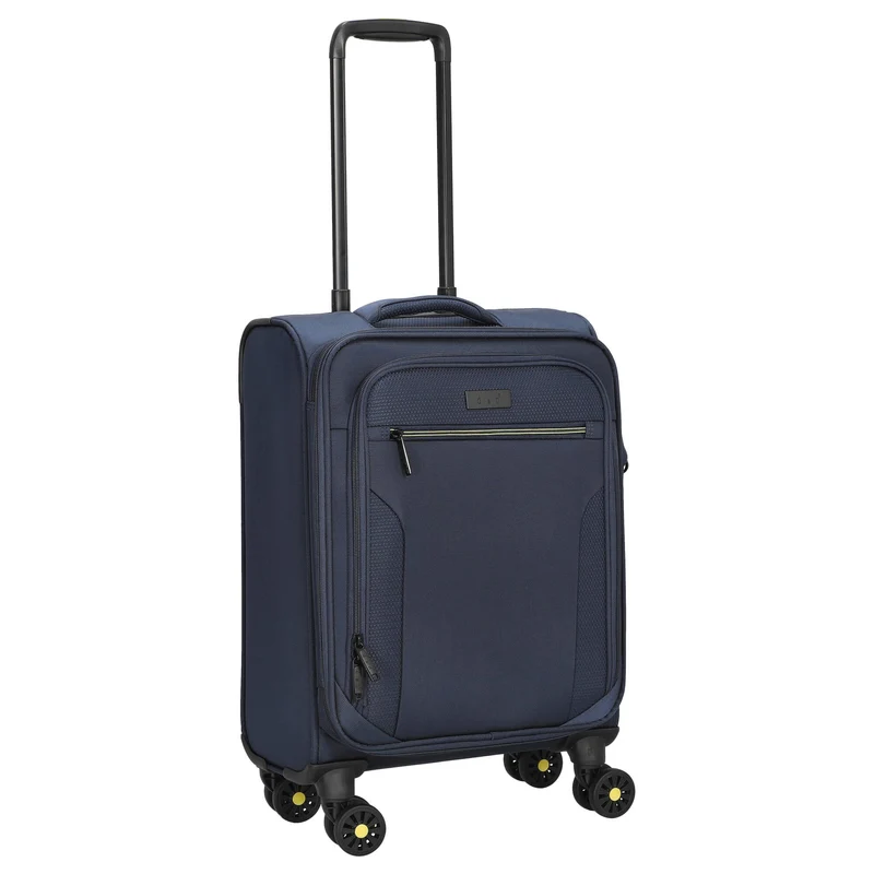 D&N Travel Line 9704 - Trolley de cabina con 4 ruedas S 55 cm (dark blue)