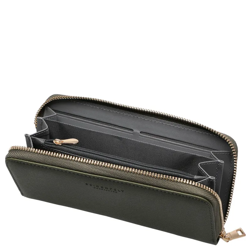 Seidenfelt Smilla - Cartera de mujer 19 cm (olive)