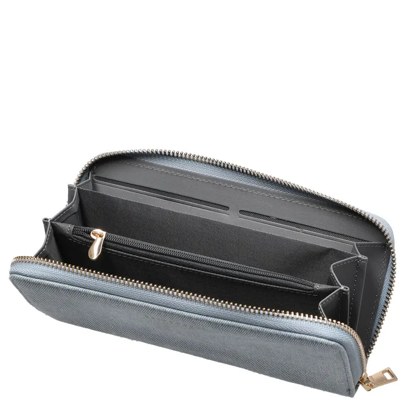 Seidenfelt Smilla - Cartera de mujer 19 cm (denim in blue)