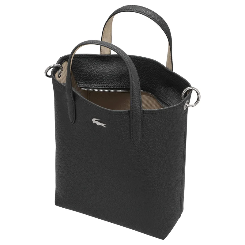 Lacoste Anna - Bolso de mano 29 cm (noir krema)