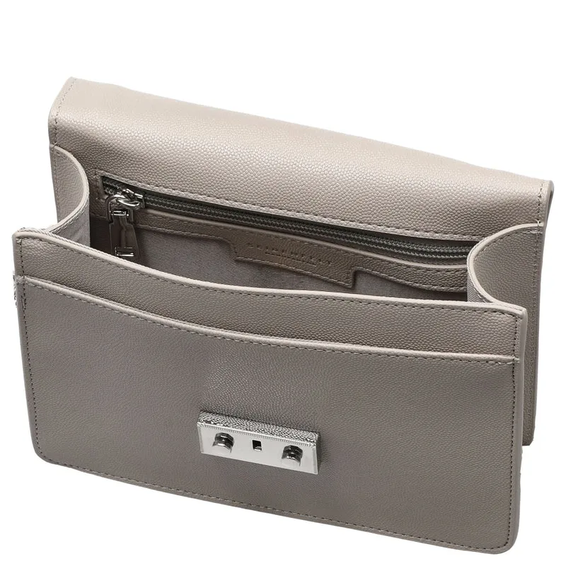 Seidenfelt Roros - Bolso de hombro 21 cm (light grey)