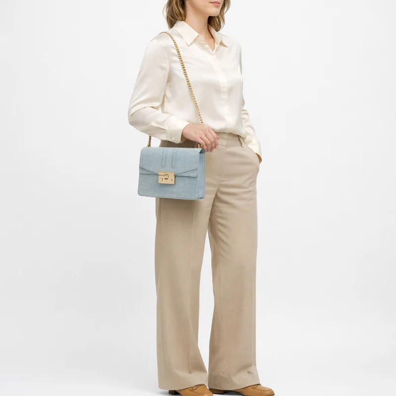 Seidenfelt Roros Denim - Bolso bandolera 21 cm (denim in blue)