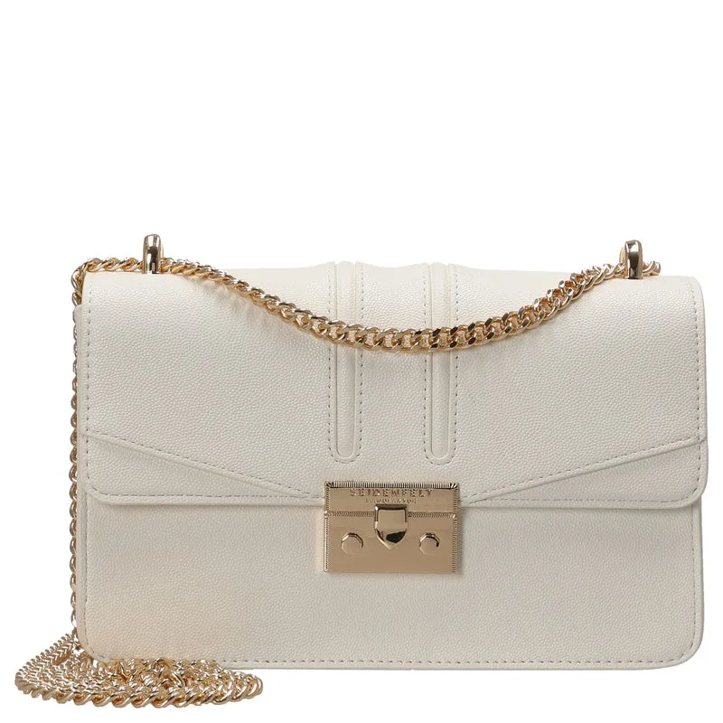 Seidenfelt Roros East-West - Bolso bandolera 23 cm (soft cream)
