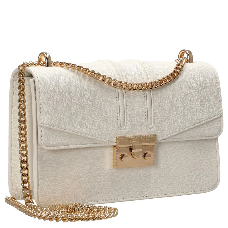 Seidenfelt Roros East-West - Bolso bandolera 23 cm (soft cream)