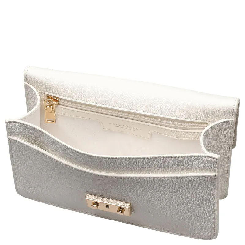 Seidenfelt Roros East-West - Bolso bandolera 23 cm (soft cream)