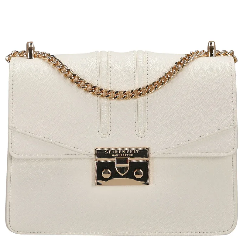 Seidenfelt Roros - Bolso bandolera 21 cm (soft cream)